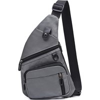 Oxford Chest Bags Men's Sling Backpack Shoulder Banana Pouch With Phone Pocket Personalized Bags for Business Crossbody Bags