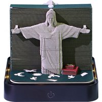 Custom 3D Memo Pad Jesus Christ the Redeemer Cross Desk Calendar 3D Paper Note Pad Stationery Items Christmas Birthday Gift