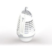 2-in-1 Camping Lantern Bug Zapper Tent Light - Portable Mosquito Killer LED Lantern with Rechargeable Battery