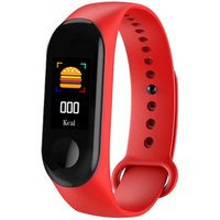 Multi color silicon wrist bands smart bracelet M3plus USB Line Charger hear rate monitor waterproof Smart Band