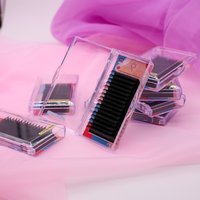 RTS PR010 Private Label Individual Eyelashes Lash Eyelash Extensions 8-15mm Fast Put on Individual Eyelashes