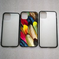 TPU Matting PC UV Printing Blank Custom Logo Cell Phone Case Cover for iphone 11