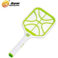 Handheld Electric Fly Swatter with Integrated Torch