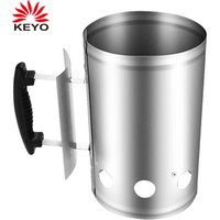 Galvanized Steel Mini Chimney BBQ Fire Starter