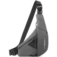 Nylon Men's Chest Bags Waterproof Single Shoulder Underarm Bags Casual Travel Sling Backpack with Phone Pocket Crossbody Bags