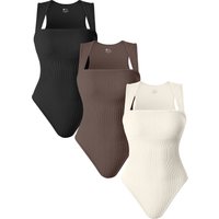 High Quality Seamless Square Neck Without Sleeves Women's Shapewear Bodysuit