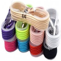 1.5M alloy metal head core sync nylon braided cable usb charging cable for iphone with different colors
