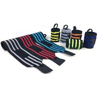Custom Logo Bodybuilding Pull up Weight Lifting Power Gym Wrist Supports Assist Straps Wrist Straps