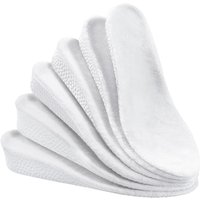 Warm Inner Height Increasing Insoles for Men and Women in Winter Wool Plush Thick Martin Boots Invisible Thermal Heightened Pads