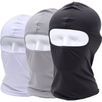 High Quality Men Baclava Face Breathable Solid Color Motorcycle Helmet Black Ski Mask Printing Own Logo Custom Balaclava