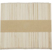 Eco-friendly Customized Reusable Ice Cream Tools Biodegradable Wooden Sticks Made From Birch Wood