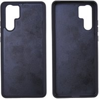 Wholesale Hybrid PC+TPU Groove Inlay blank Case for HUAWEI P30 Pro Customized Wood Leather Case for P30