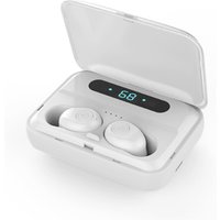 Wireless Earphones V5.0 TWS bluetooths headphone earbuds LED Display with 1500mAh Power Bank Charging Case