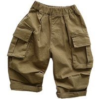 Children's Clothing Boys' Overalls Baby Pants 2025 Spring and Autumn New Japanese Style Loose Casual Baby Boy Wide-leg Trousers