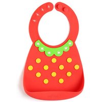 Soft Silicone Feeding Bib BPA Free & Washable