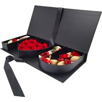 Fillable Chocolate Sweet Packaging Cardboard Letter I love You Shaped Gift Box for Flower Strawberry