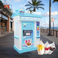 Vending Machine Supplier Real Time Monitoring Automatic Soft Ice Cream Vending Machine Ice Cream Machine Vending