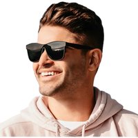 Brand Designer Oversized One-Piece Polarized Luxury Square Sunglasses for Women and Men Custom LOGO PC Frame