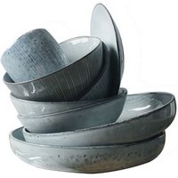 Modern bone china crockery Chinese porcelain hotel dinner set line ceramic dinnerware