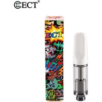 Top sale vape e cigarette Kenjoy C2 empty CBD oil Cartridge 0.5ml/1ml Atomizer Tank 6*1.2mm holes vaporizer for 510 Battery