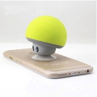 Cartoon small mushroom head solar powered wireless outdoor speaker mini portable rechargeable bluetooth speaker