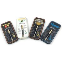 Acrylic Box Packaging Glass Atomizer Cbd Brass Knuckless 510 Cartridge