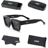 88950 Wholesale Custom Logo Square Sunglasses Women Classic Retro Shades Sun Glasses 2022 Vintage Brand Designer Sunglasses Men