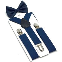 Fashion Solid Color Suspenders With Bow Tie for Boys Girls Y-Back Braces Straps Children for Wedding Suit Shirt Accessories