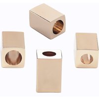 Custom Fashion Clothing Cord End Bikini Gold Stopper of Garment Accessories Cord End Stopper
