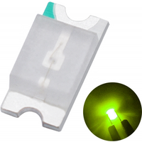 1k/bag 3k/tray Top View Single Color Chip SMD 1206 Yellow Green 43-51mcd 3216 570-575nm 2V Tray SMD LED CZINELIGHT Cerohs INGAN