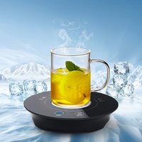 Newest design smart desktop USB cooler pad beverage drink coffee mug cup can cooler warmer