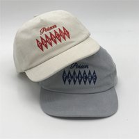 5 Panel Cotton Embroidery logo Dad Hats Little Curve Brim Unstructured Style Baseball Caps With Custom logo