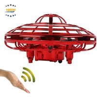 UFO 2019 Flying Ball Drone Toy Infrared Sensor Auto-Avoid Obstacles 360 Rotate Mini Quadcopter Hand Operated Drones