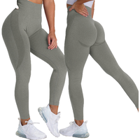 Ropa Deportiva Mujer Breathable Seamless Custom Sports Fitness Yoga Workout High Waist Wholesale Gym Contour Leggings for Women