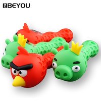 Beyou Bird And Pig Design Silicone Weed Pipe Glass Smoking Rubber Tobacco Pipes Water Pipes