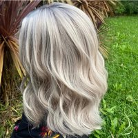 Platinum Ice Blonde Color European Hair White Wigs Dark Root Bleach Knots Swiss HD Lace Front Virgin Hair Wholesale Price