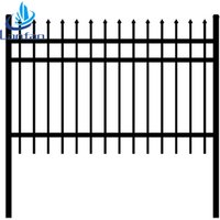 Hot Sale Wrought Iron Designs Ornaments Steel Matting Fence Design