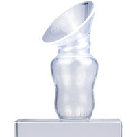 Amiami FDA Wholesale Customize Portable BPA Free Silicone Manual Breast Milk Pump Manual Stopper Milk Saver Breast Pump