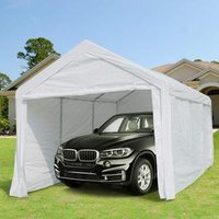 Heavy Duty Carport Canopy Removable Sides 10 x 20 ft