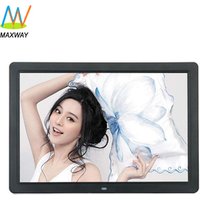 Commercial Advertising 12 15 Inch Hanging Wall Mount Lcd Digital Photo Frame with Video Input