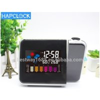 Hot Sale Quality Desk Colorful Digital Alarm Pro Kids projection Clock