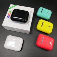 Wireless Earphones i18 TWS Bluetooth Headsets 3D Sound Earbuds Touch Control Automatic Pairing Earbuds for All Smart Phone