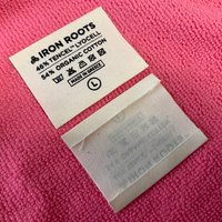 Silk Screen Printing End Fold Washing Cotton Collar Tagscheap Price Organic Cotton Label
