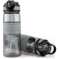 Frosted Plastic Sports Water Bottle Straw
