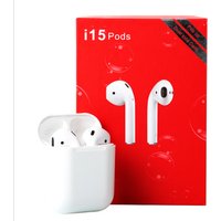 2019 New Hot TWS i15 Wireless Charging Earphone BT5.0 Siri Headphones Touch Control Earbuds Wireless Headset For iPhone