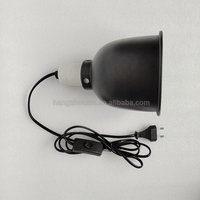 5.5 Inch Reptile Deep Light Reflector Dome Lamp Fixture