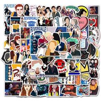 100Pcs American TV Show Riverdale Cool Graffiti Stickers for Laptop Luggage Bottle Vinyl Stickers