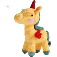 Greenmart Home Decor Gifts Customized Cutecustom Soft Toy Plush Handmade Unicorn Crochet Toys S Low Moq Custom Plushie