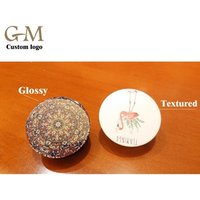 Hot selling Custom Popping Phone Socket Popping Collapsible Finger Ring Phone Holder Sockets For Cell Phone