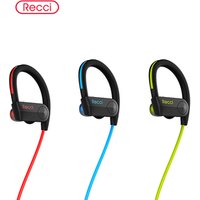 Recci hd sound in ear ear-hook bluetooth wireless earphone headphones headset